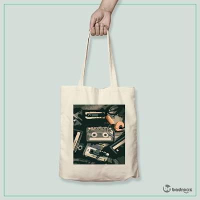 کیف خرید کتان (توت بگ) نوار کاست...