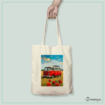 کیف خرید کتان (توت بگ) بهاری3..