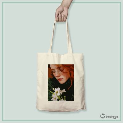 کیف خرید کتان (توت بگ) انشرلی..