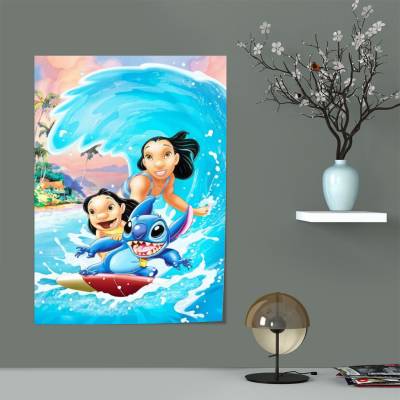 پوستر سیلک استیچ 43- Stitch