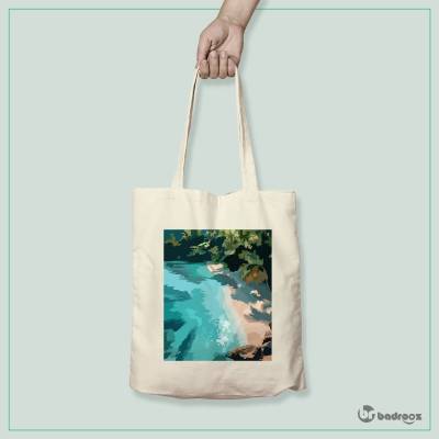 کیف خرید کتان (توت بگ) جزیره1