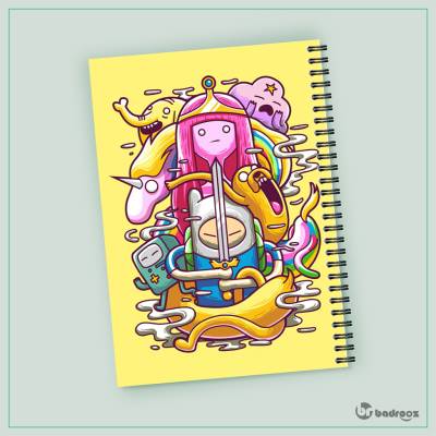دفتر یادداشت وقت ماجراجویی - Adventure Time