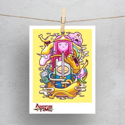 پولاروید(فتوکارت) وقت ماجراجویی - Adventure Time