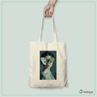 کیف خرید کتان (توت بگ) پرنیان