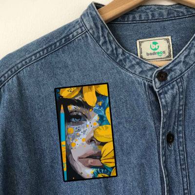 پچ حرارتی (برچسب لباس) نقره ماه