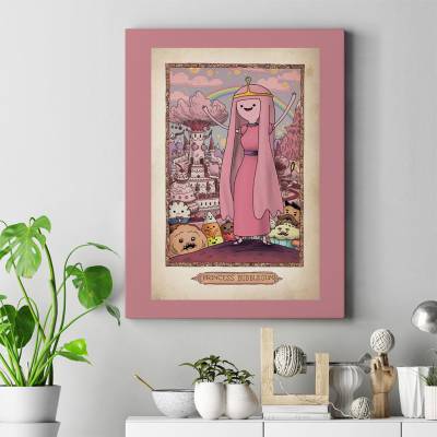 تابلو کنواس (بوم) وقت ماجراجویی 5- Adventure Time