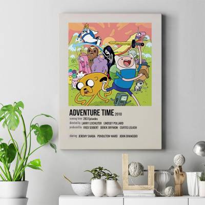 تابلو کنواس (بوم) وقت ماجراجویی 6- Adventure Time