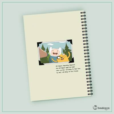 دفتر یادداشت وقت ماجراجویی 7- Adventure Time