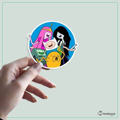 استیکر و برچسب وقت ماجراجویی 13- Adventure Time