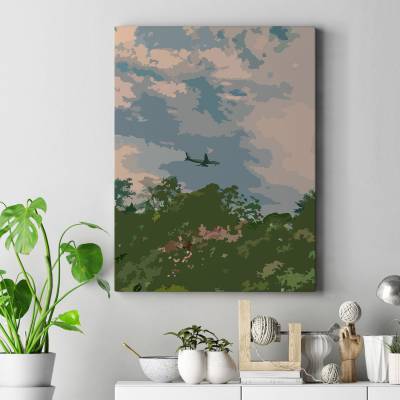 تابلو کنواس (بوم) پرواز..