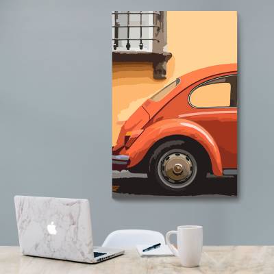 شاسی  فولکس نارنجی1