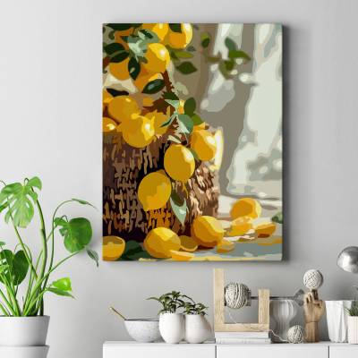 تابلو کنواس (بوم) لیمویی1