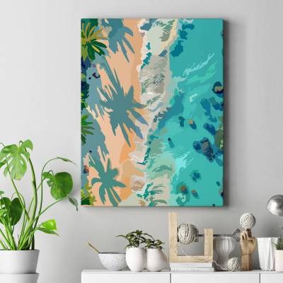 تابلو کنواس (بوم) جزیره2