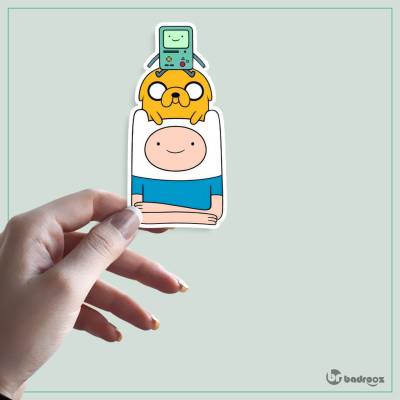 استیکر و برچسب وقت ماجراجویی 18- Adventure Time