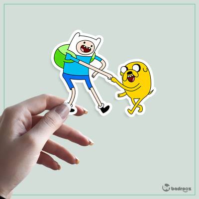 استیکر و برچسب وقت ماجراجویی 19- Adventure Time