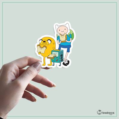 استیکر و برچسب وقت ماجراجویی 25- Adventure Time