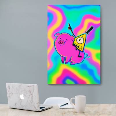 شاسی  Gravity Falls bill & Waddles