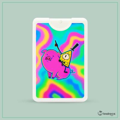 عطرجیبی Gravity Falls bill & Waddles