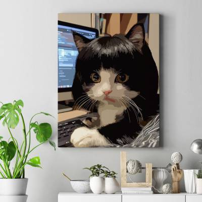 تابلو کنواس (بوم) پیشی2..