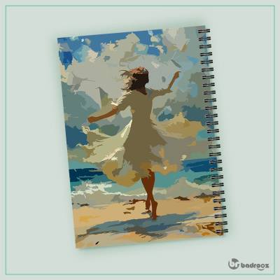 دفتر یادداشت رقص باله..