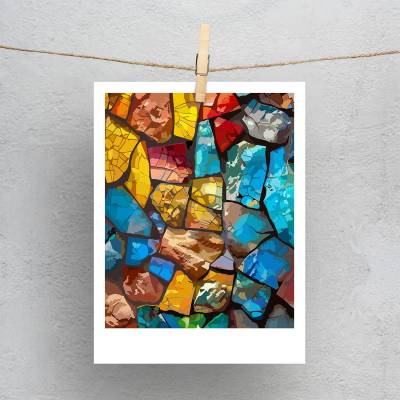 پولاروید(فتوکارت) سنگهای رنگی2..