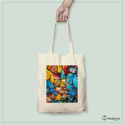 کیف خرید کتان (توت بگ) سنگهای رنگی2..