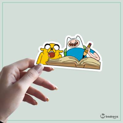 استیکر و برچسب وقت ماجراجویی 29- Adventure Time