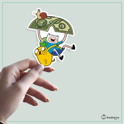 استیکر و برچسب وقت ماجراجویی 45- Adventure Time