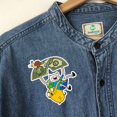 پچ حرارتی (برچسب لباس) وقت ماجراجویی 45- Adventure Time