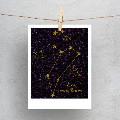 پولاروید(فتوکارت) صورت فلکی ماه مرداد