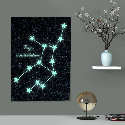 پوستر سیلک  طرح صورت فلکی شهریور (Virgo)