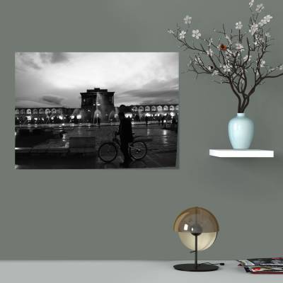 پوستر سیلک عمارت عالی قاپو