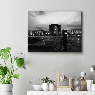 تابلو کنواس (بوم) عمارت عالی قاپو