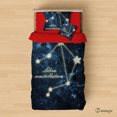 روتختی یک نفره طرح صورت فلکی مهر (Libra)