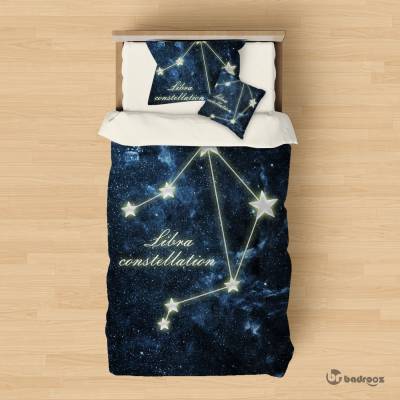 روتختی یک نفره طرح صورت فلکی مهر (Libra)