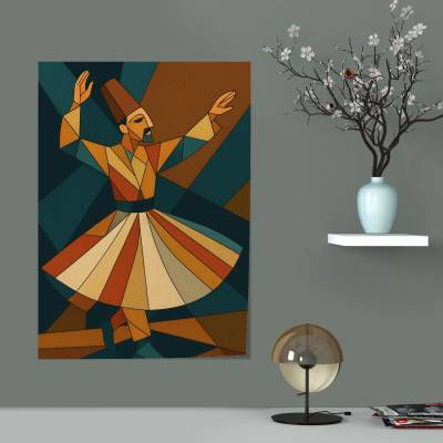 پوستر سیلک رقصنده سماع