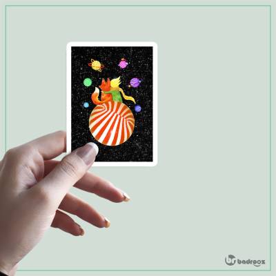 استیکر و برچسب طرح کارتونی شازده کوچولو