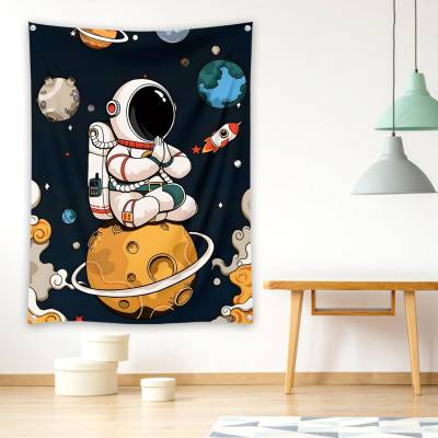 دراپ بنر فضانورد کارتونی