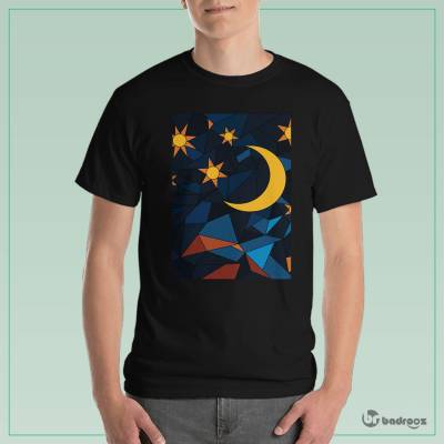تی شرت مردانه آسمان پرستاره