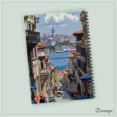دفتر یادداشت کوچه های ترکیه