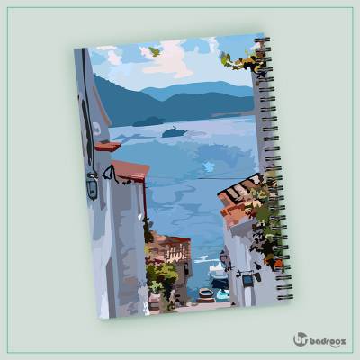 دفتر یادداشت کوچه روبه دریا
