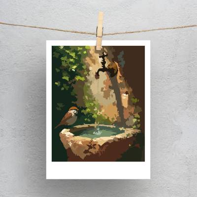 پولاروید(فتوکارت) پناه قطره ها