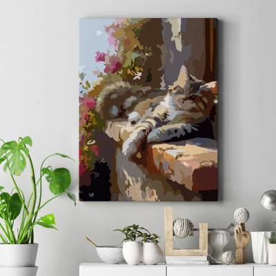 تابلو کنواس (بوم) گهواره نور