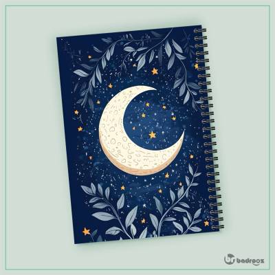 دفتر یادداشت طرح شب مهتابی 2