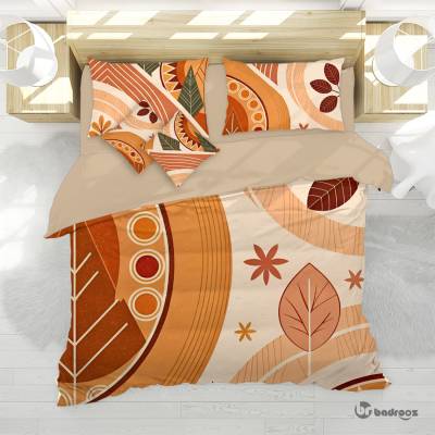 روتختی دو نفره طرح سنتی پاییزی