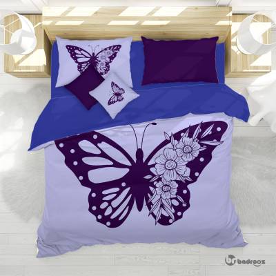 روتختی دو نفره طرح پروانه