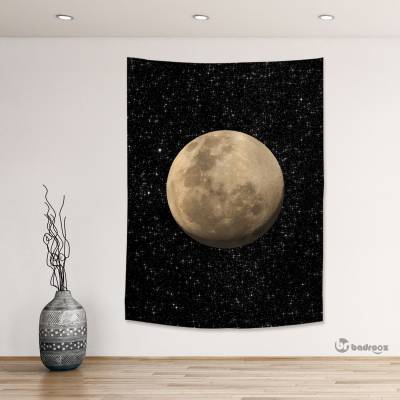 بک دراپ طرح ماه کامل