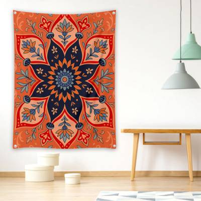 دراپ بنر  طرح وکتور فرش سنتی