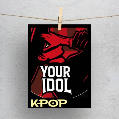 پولاروید(فتوکارت) kpop demons hunter - jinu