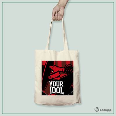 کیف خرید کتان (توت بگ) kpop demons hunter - jinu